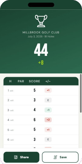 SimplyStroke scorecard
